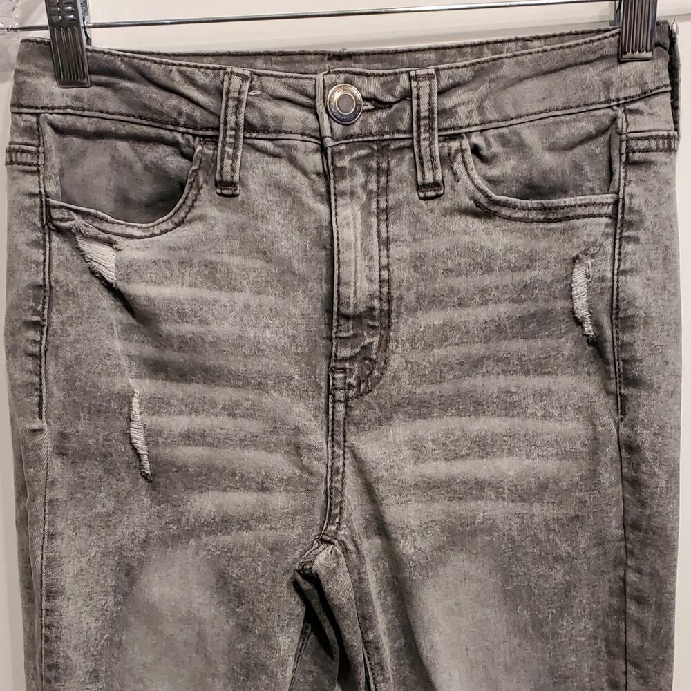 So High Rise Distressed Jegging Jeans Size 5/27W - Picture 6 of 8